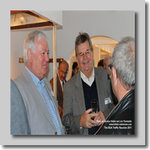 Steve Fee; Geoff Walford; talking to Barry Proctor